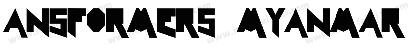 ansformers Myanmar ( Line Line ) Re字体转换